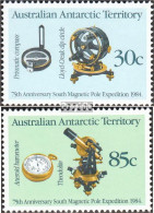 Austral. Gebiete Antarktis 61-62 (kompl.Ausg.) Postfrisch 1984 75. Jahrestag - Ongebruikt