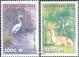 Aserbaidschan 442-443 (kompl.Ausg.) Postfrisch 1999 Nationalparks - Azerbaidjan