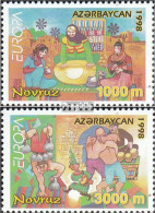 Aserbaidschan 438-439 (kompl.Ausg.) Postfrisch 1998 Feste - Azerbaiyán