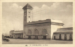 CASABLANCA  La Gare ,voiture RV - Casablanca