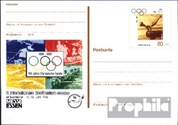 BRD PSo42 Amtliche Sonderpostkarte Gefälligkeitsgestempelt Gebraucht 1996 Olympiade - Sonstige & Ohne Zuordnung