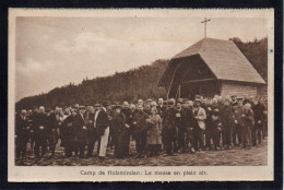 ALLEMAGNE - Camp De HOLZMINDEN - La Messe En Plein Air - Holzminden