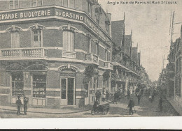 62 // LE TOUQUET PARIS PLAGE   Angle Rue De Paris Et Rue St Louis   Bijouterie / CACHETS AU VERSO - Le Touquet