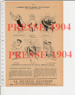 Humour Dessin La Tringle Métier Sculpteur Outil Sculpture Béret Costume Amiral Téléscope + Chevalier D'industrie - Unclassified