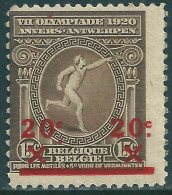 186-V ** - Punt Onder Linker C Lager - Obp 14 Euro - 1901-1930