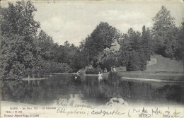 Gand, Gent, Au Parc XIII, La Cascade, Gelaufen - Gent