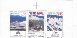 ANDORRE FRANCE Yvert 427-428-429 Bord De Feuille - Booklets