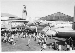 Photographie Photo Vintage Snapshot Avion Aviation Militaire - Aviación