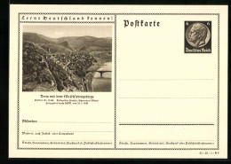 AK Treis, Ortspartie Mit Dem Moselsiebengebirge Lernt Deutschland Kennen  - Cartes Postales