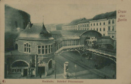 Gruss Aus Berlin - Hochbahn, Bahnhof Prinzenstrasse - Treinen