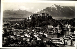 CPA Salzburg In Österreich, Panorama, Festung, Hoher Göll, Untersberg - Autres & Non Classés