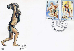 Giraltar- Europa Cept 1981 -  FDC - 1981