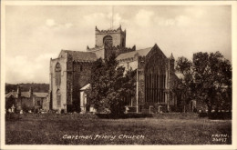 CPA Cartmel Cumbria England, Prioratskirche - Altri & Non Classificati