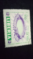 LİBERYA--1955   12 C      DAMGALI  SPORTS - Liberia