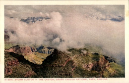 CPA Grand Canyon Arizona USA, Gewitterwolken Im Canyon - Sonstige & Ohne Zuordnung