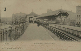 Berlin - Hochbah-Bahnhof - Schlesisches Thor - Gares - Avec Trains