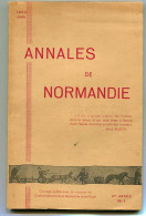 Normandie Toponymie Normande 1953 - Geschichte