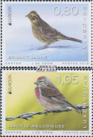 Luxemburg 2201-2202 (kompl.Ausg.) Postfrisch 2019 Vögel - Unused Stamps