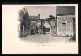 CPA Septeuil, Porte De Montchauvet  - Septeuil