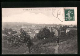 CPA Viroflay, Vue Générale Vu Du Pont De Bois  - Viroflay