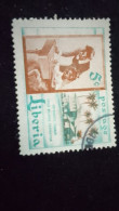 LİBERYA--1955   5 C      DAMGALI  SPORTS - Liberia