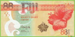 Voyo FIJI 88 Cents ND(2022) P123a BNP513a AA UNC Commemorative - Fiji