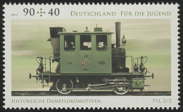 2947 Jugend 90 Cent: Nebenbahnlokomotive ** - Unused Stamps