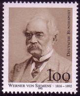 1642 Werner Von Siemens ** - Ungebraucht