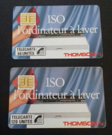 Telecarte  Publique ISO THOMSON   PAIRE 50 / 120 Uvoir Photo - 1988