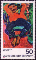 817 Expressionismus 50 Pf Heckel ** - Unused Stamps