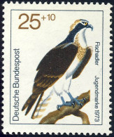 754 Jugend Greifvögel 25+10 Pf Fischadler** - Unused Stamps