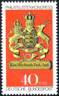 766 Kongreß Philatelistenverband Aus Block 40+20 Pf ** - Unused Stamps