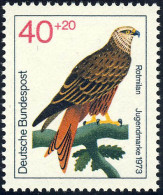 756 Jugend Greifvögel 40+20 Pf Rotmilan ** - Unused Stamps