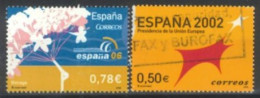 SPAIN, 2002/2006, ESPANA 2006 & 2002 STAMPS SET OF 2, USED. - Gebruikt