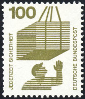 702A Unfallverhütung 100 Pf ** - Unused Stamps