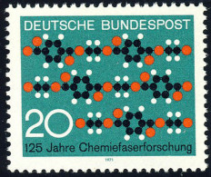 664 Chemiefaserforschung ** - Unused Stamps