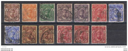 ZANZIBAR:  1927  THE  SULTAN  -  LOT  13  USED  STAMPS  -  YV/TELL. 167//176 - Zanzibar (...-1963)