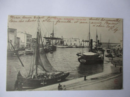 Cpa...ile De Ré...St-Martin...vue Du Port...(bateaux)...1904... - Ile De Ré
