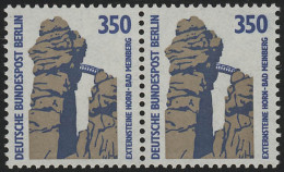835 SWK 350 Pf Waag. Paar ** Postfrisch - Unused Stamps