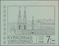 Markenheftchen Tagung Des Weltkirchentages In Uppsala 10x 612D, ** - Non Classificati