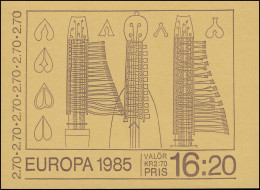 Markenheftchen Europa / CEPT -  Europäisches Jahr Der Musik 5x 1329D, ** - Ohne Zuordnung