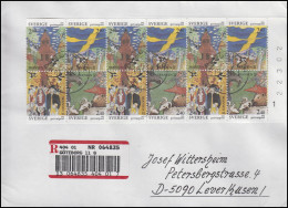 Schweden: Rabatt-Freimarken Freilichtmuseum 1991 Als ZD Aus MH, R-FDC 15.5.91 - Musées