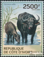 Elfenbeinküste 1588 (kompl.Ausg.) Postfrisch 2014 Kaffernbüffel - Ivory Coast (1960-...)