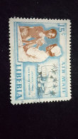 LİBERYA--1955   15C      DAMGALI  SPORTS - Liberia