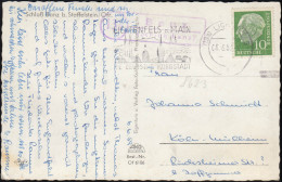 Landpost-Stempel Banz (Schloss Banz) Auf Passender AK, LICHTENFELS 8.6.1959 - Autres & Non Classés