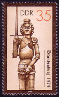 3065 Histor. Denkmale Rolandsäulen 35 Pf Brandenburg ** - Unused Stamps