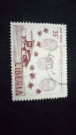 LİBERYA--1955   35C      DAMGALI - Liberia