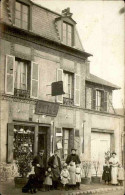 COMMERCE - Carte Photo D'un Commerce Avec Personnages  - L 152094 - Shops