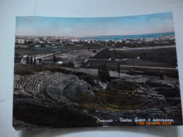 Cartolina  Viaggiata "SIRACUSA Teatro Greco E Panorama" 1958 - Siracusa