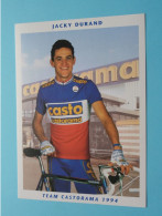 Jacky DURAND > Team CASTORAMA 1994 ( Zie / Voir SCANS ) Nieuw ! - Wielrennen